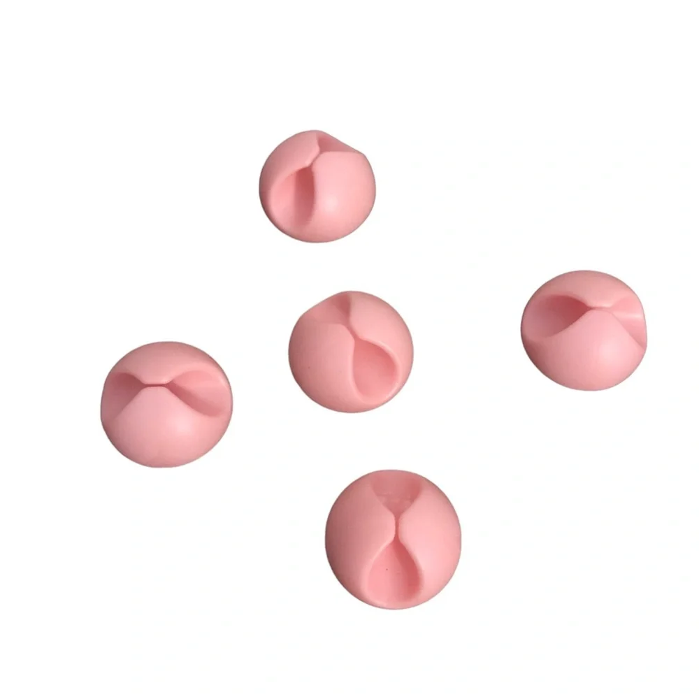 Cable cord adhesive holders 5 pieces